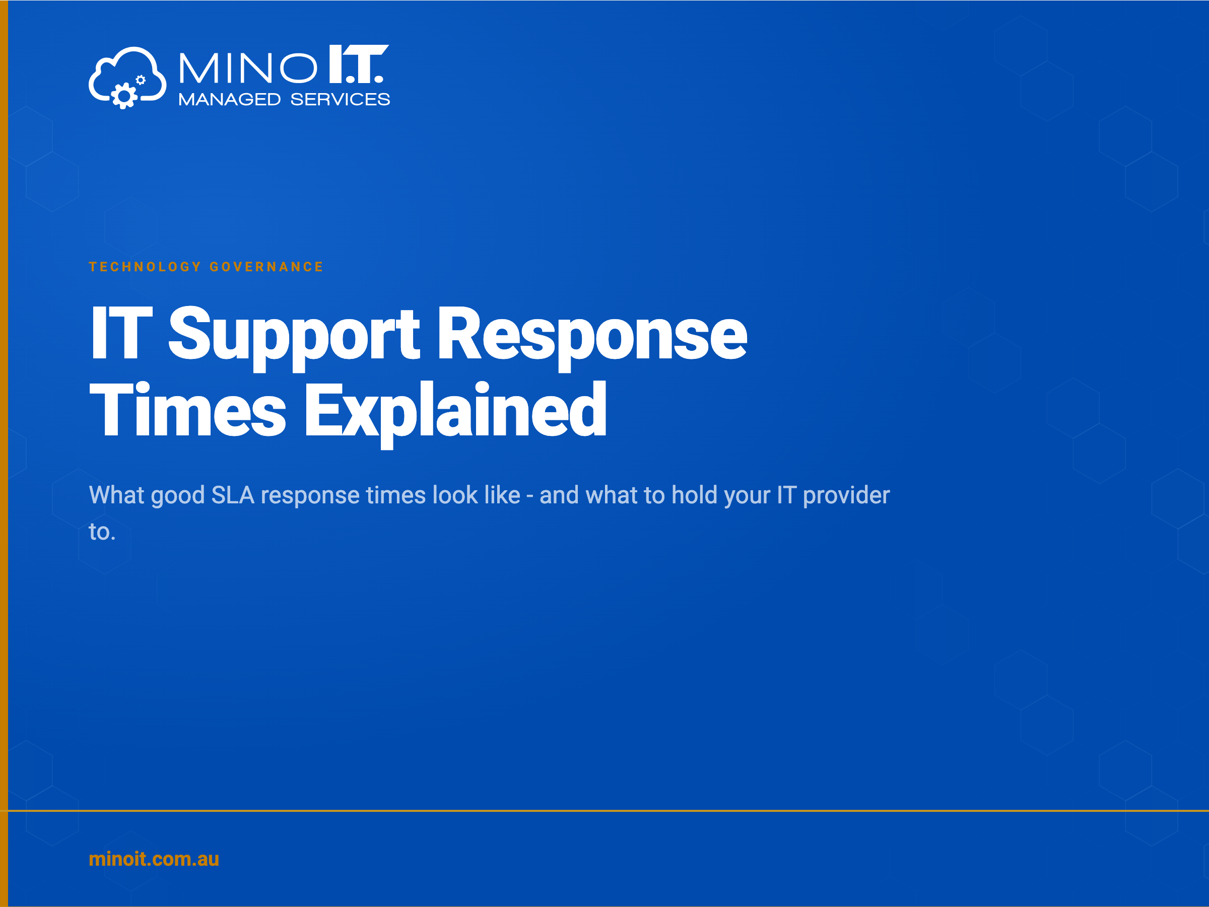 Brisbane IT support response times explained - what good SLA response times look like