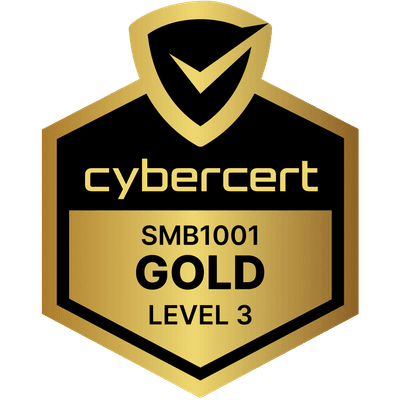 SMB1001 Gold Certification Badge